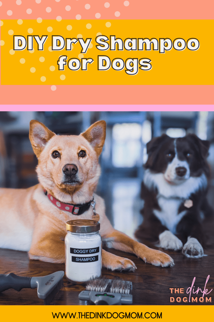 Pin for DIY Dog Dry Shampoo Recipe